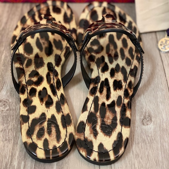 Tory Burch Natural Leopard Miller Patent Leather - Picture 3 of 6